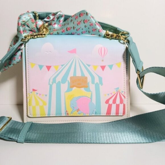 Loungefly Disney Dumbo Circus Tent Crossbody Bag - Picture 5 of 10